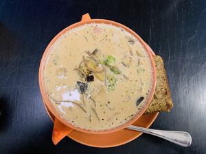 soup at Vegan Inspiratsioon in Tallinn