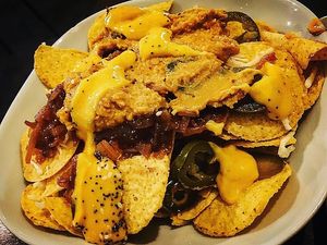 Nachos at Vegan Inspiratsioon in Tallinn