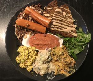 Protein bowl  at Vegan Inspiratsioon in Tallinn