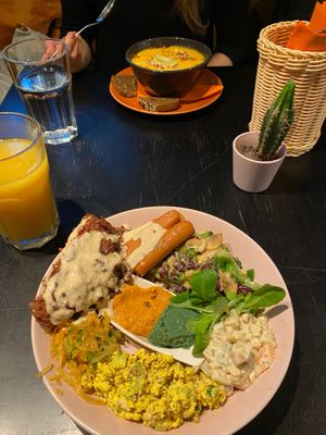 Protein bowl at Vegan Inspiratsioon in Tallinn