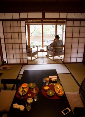 Our room at Gora Kadan in Hakone