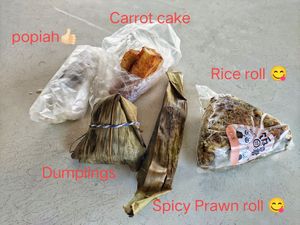 Vegan snacks 😋 at Come On Veggie Cafe in Kuching