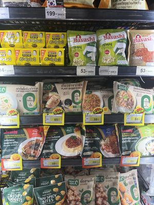 Frozen products  at Tops Market Samui in Koh Samui
