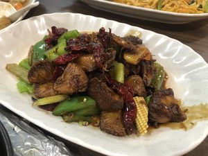 Kong poh monkey head  at Kiat Lim Vegetarian Food 吉林素食 in Northeast Singapore