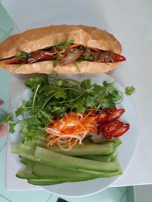 banh mi at Thien Y - Yersin in Nha Trang