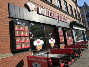 Front side at Möllans Falafel in Malmo