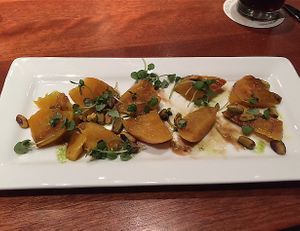 Roasted golden beets  at Seasons 52 in Dallas