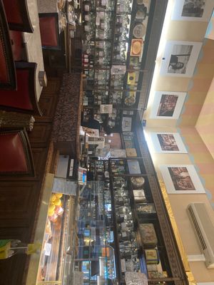 Interior  at Cafe Lumiere in Turin