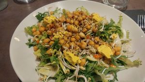 very tasty salad they had for lunch at Basilico 13 in Treviso