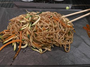 Yakisoba veggy at Zushi in Turin
