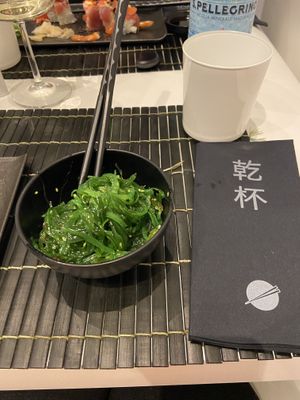 Alghe wakame   at Zushi in Turin