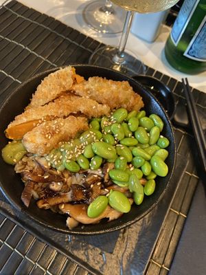 Poke pumpkin   at Zushi in Turin