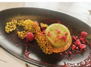 Dessert at Romeow Cat Bistrot in Rome