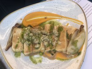 Tofu  at Romeow Cat Bistrot in Rome