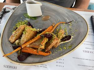 Tempeh  at Romeow Cat Bistrot in Rome