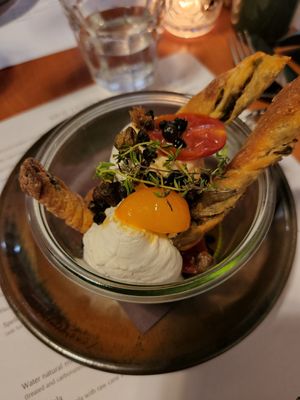 Appetizer at Romeow Cat Bistrot in Rome