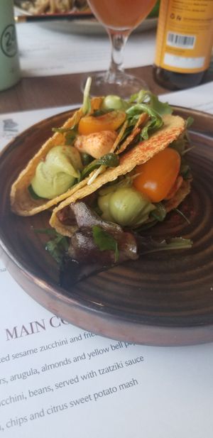 Tacos at Romeow Cat Bistrot in Rome