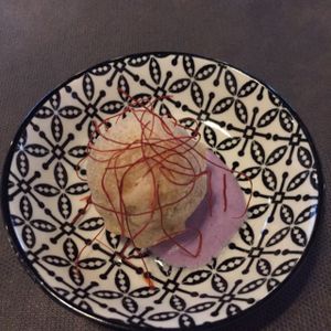 complimentary appetizer  at Romeow Cat Bistrot in Rome