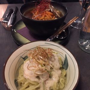 beautiful, delicious, vegan food at Romeow Cat Bistrot in Rome