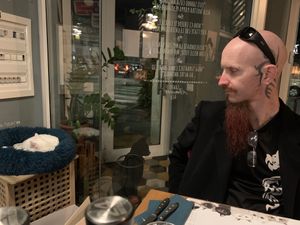   at Romeow Cat Bistrot in Rome