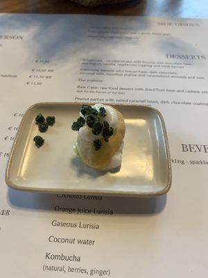 Appetizer on the house!  at Romeow Cat Bistrot in Rome