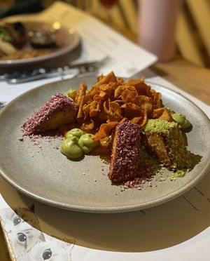 Tofu  at Romeow Cat Bistrot in Rome