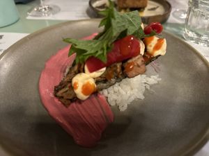 Delicious taco   at Romeow Cat Bistrot in Rome