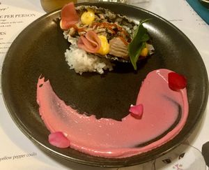 Maki taco (best thing we’ve tried our entire eurotrip, try its it’s life changing!)  at Romeow Cat Bistrot in Rome