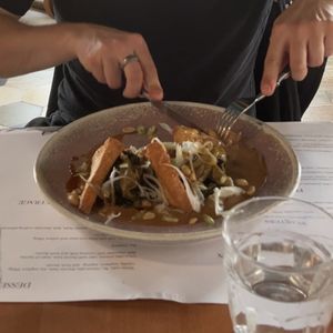 Crispy peanut butter tofu  at Romeow Cat Bistrot in Rome