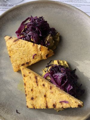 Polenta   at Romeow Cat Bistrot in Rome