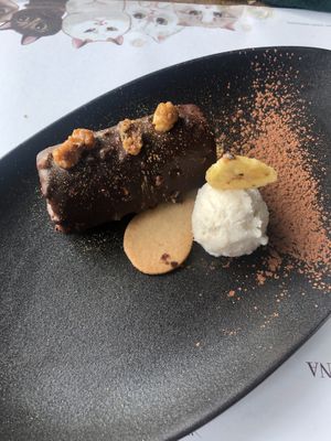 Dessert  at Romeow Cat Bistrot in Rome