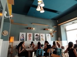 Spacious (just one part of the restaurant) at Romeow Cat Bistrot in Rome