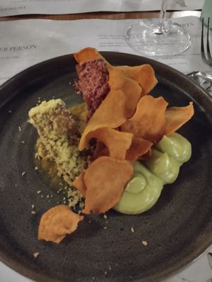 Tofu at Romeow Cat Bistrot in Rome