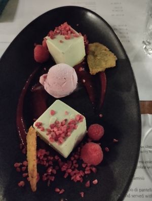 Dessert at Romeow Cat Bistrot in Rome