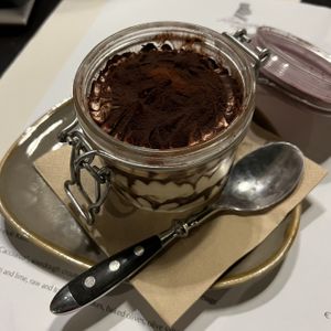 tiramisu   at Romeow Cat Bistrot in Rome