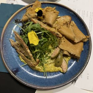 seitan appetizerr  at Romeow Cat Bistrot in Rome