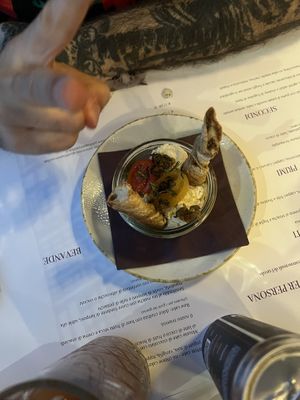 Ricotta  at Romeow Cat Bistrot in Rome