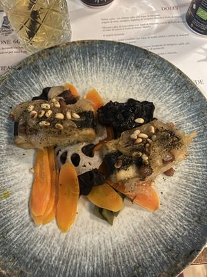 Tofu sweet and soar   at Romeow Cat Bistrot in Rome