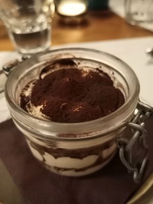 Tiramisu at Romeow Cat Bistrot in Rome