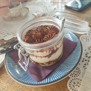 Tiramisu at Romeow Cat Bistrot in Rome