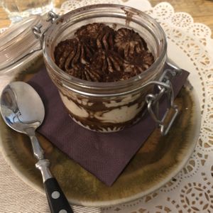 Tiramisu at Romeow Cat Bistrot in Rome