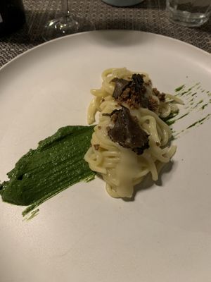 Spaghetti  at Romeow Cat Bistrot in Rome