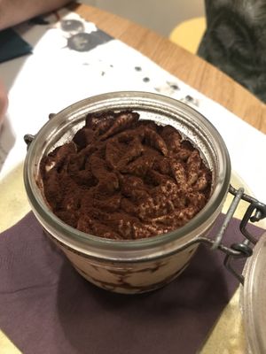Tiramisu at Romeow Cat Bistrot in Rome