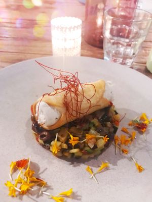 Lovely presentation  at Romeow Cat Bistrot in Rome