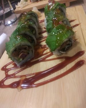 Ube Crunch at Beyond Sushi in New York City