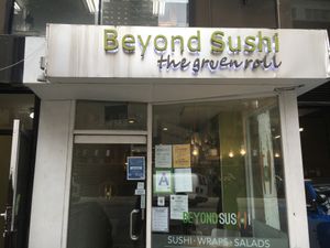 Front entrance. at Beyond Sushi in New York City