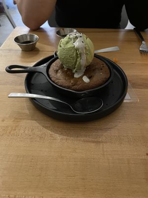 Desert was served   at Beyond Sushi in New York City