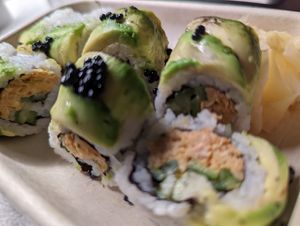 Jackfruit Sushi 🍣 at Beyond Sushi in New York City
