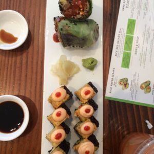 sushi  at Beyond Sushi in New York City