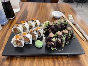 Lunch special   at Beyond Sushi in New York City